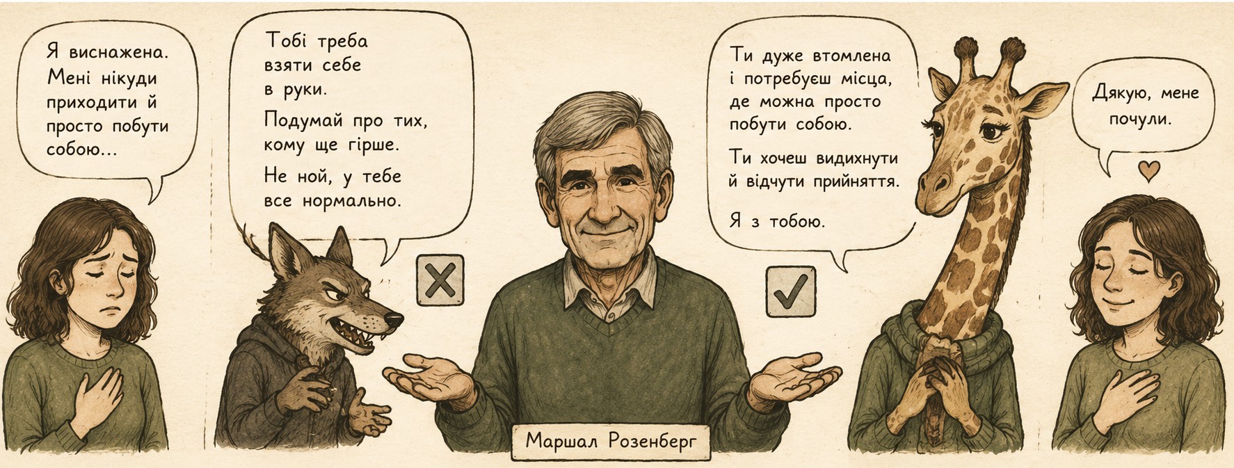 Комікс про спілкування