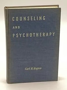 Обкладинка першого видання Counseling and Psychotherapy Карла Роджерса