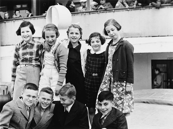 Єврейські діти-біженці на лайнері Сент-Луїс, травень 1939 року